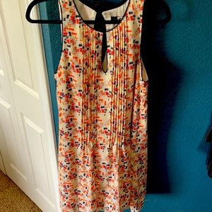 Orange and blue Sanctuary Dress